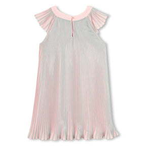 SHIMMERY PLEATED DRESS (PREORDER) - BILLIEBLUSH