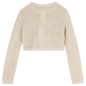 SHINY KNIT CARDIGAN (PREORDER) - BILLIEBLUSH