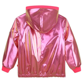 SHINY RAINCOAT W/ FLEECE LINING - BILLIEBLUSH - JACKETS