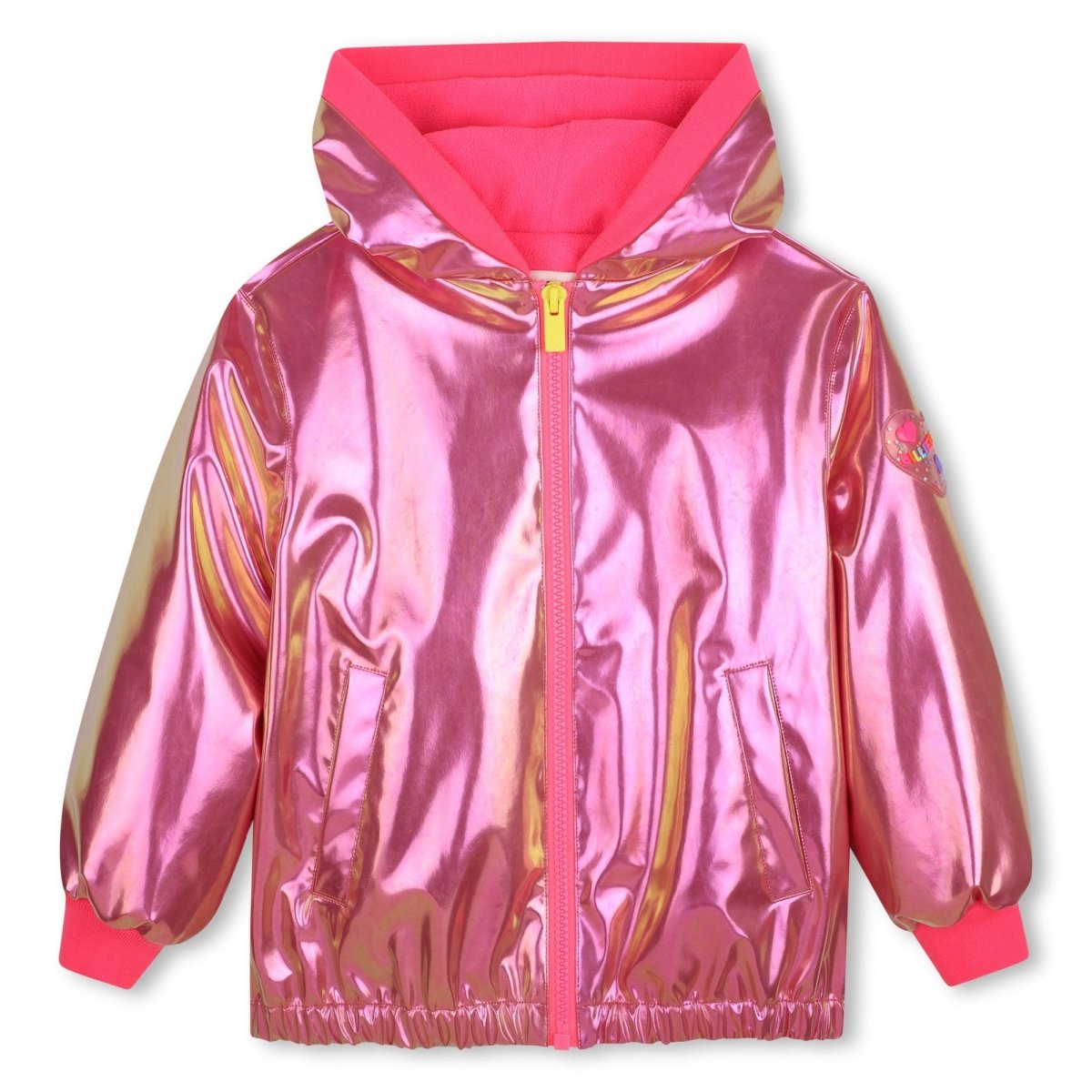 SHINY RAINCOAT W/ FLEECE LINING (PREORDER) - BILLIEBLUSH - JACKETS