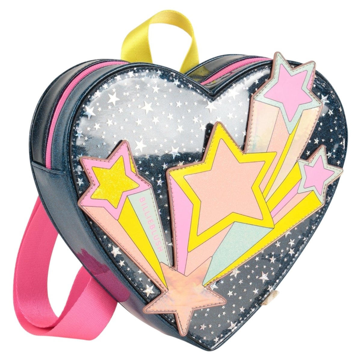 SHOOTING STAR HEART SHAPED BACKPACK (PREORDER) - BILLIEBLUSH