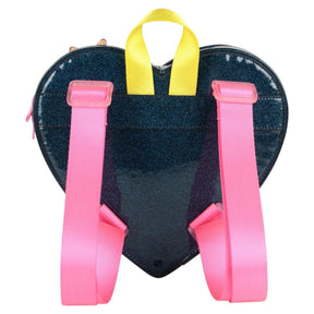 SHOOTING STAR HEART SHAPED BACKPACK - BACKPACKS