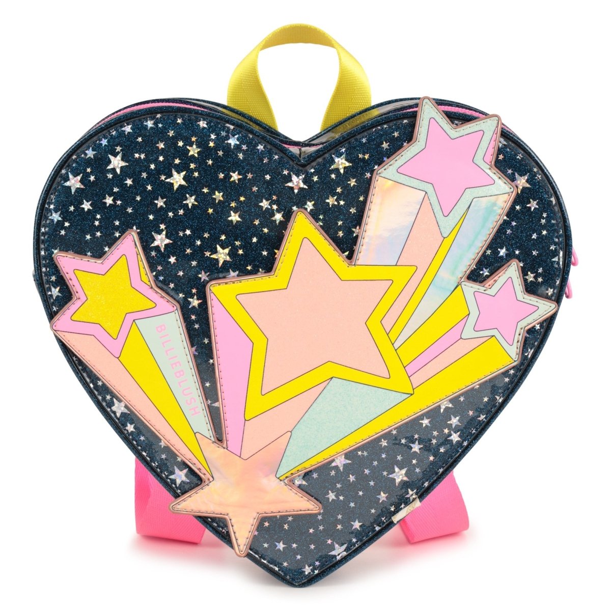 SHOOTING STAR HEART SHAPED BACKPACK (PREORDER) - BILLIEBLUSH
