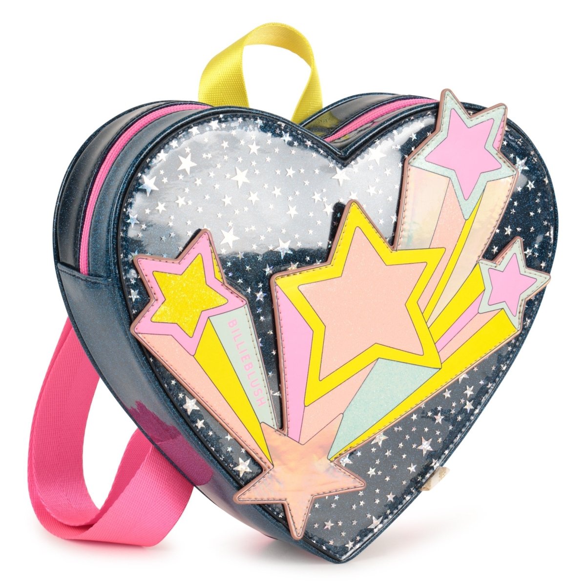SHOOTING STAR HEART SHAPED BACKPACK (PREORDER) - BILLIEBLUSH