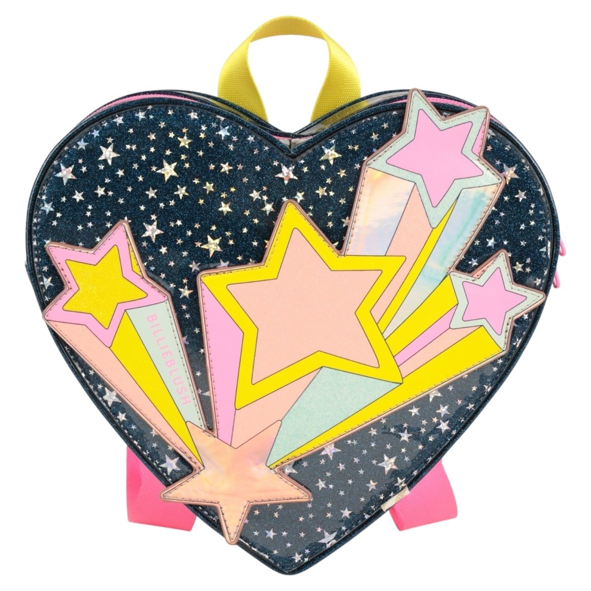 SHOOTING STAR HEART SHAPED BACKPACK (PREORDER) - BILLIEBLUSH