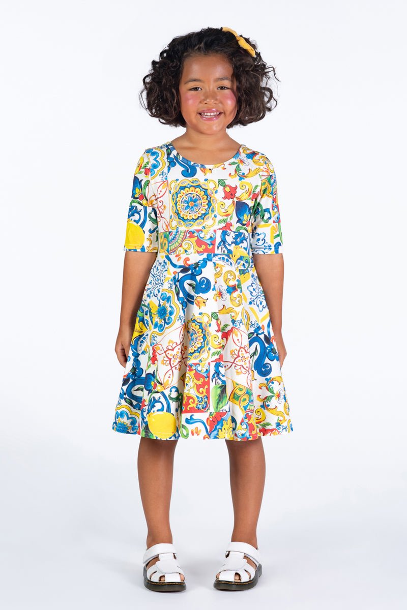 SICILY MABEL DRESS (PREORDER) - ROCK YOUR BABY