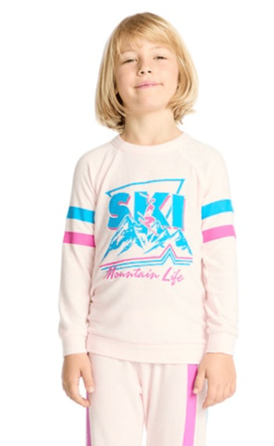 SKI SWEATSHIRT (PREORDER) - CHASER KIDS