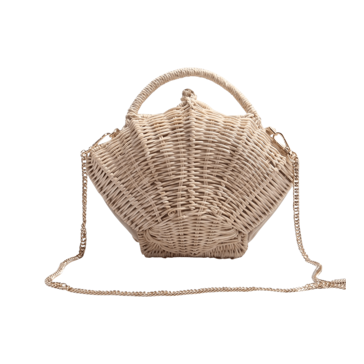SKY SEASHELL RAFFIA PURSE (PREORDER) - MARLO - PURSES