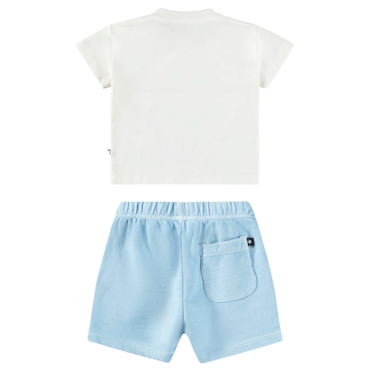 SMILEY FACE TSHIRT AND SMILEY FACE SHORTS SET (PREORDER) - MOLO