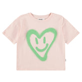 SMILEY HEART REINETTE TSHIRT - MOLO - SHORT SLEEVE TOPS