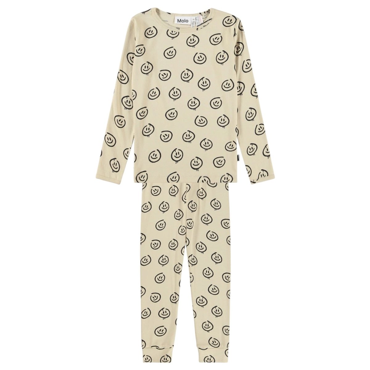 SMILEY LUE LONG SLEEVE PAJAMAS (UNISEX) (PREORDER) - MOLO