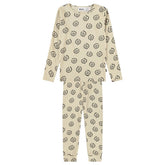 SMILEY LUE LONG SLEEVE PAJAMAS (UNISEX) (PREORDER) - MOLO