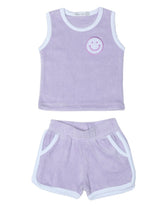 SMILEY TERRY CLOTH TANK TOP AND SHORTS SET (PREORDER) - MISH MISH