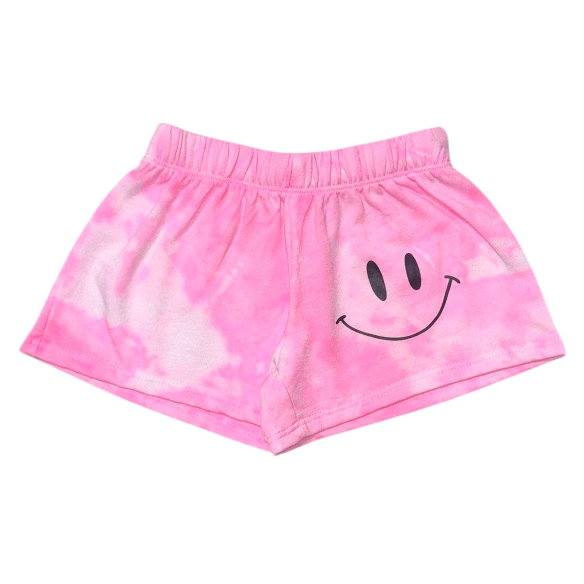 SMILEY TIE DYE SHORTS - SHORTS