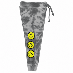 SMILEY TIE DYE SWEATPANTS - MISH MISH