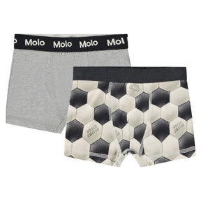 SOCCER JUSTIN 2 PACK BOXERS (PREORDER) - MOLO - BOXERS
