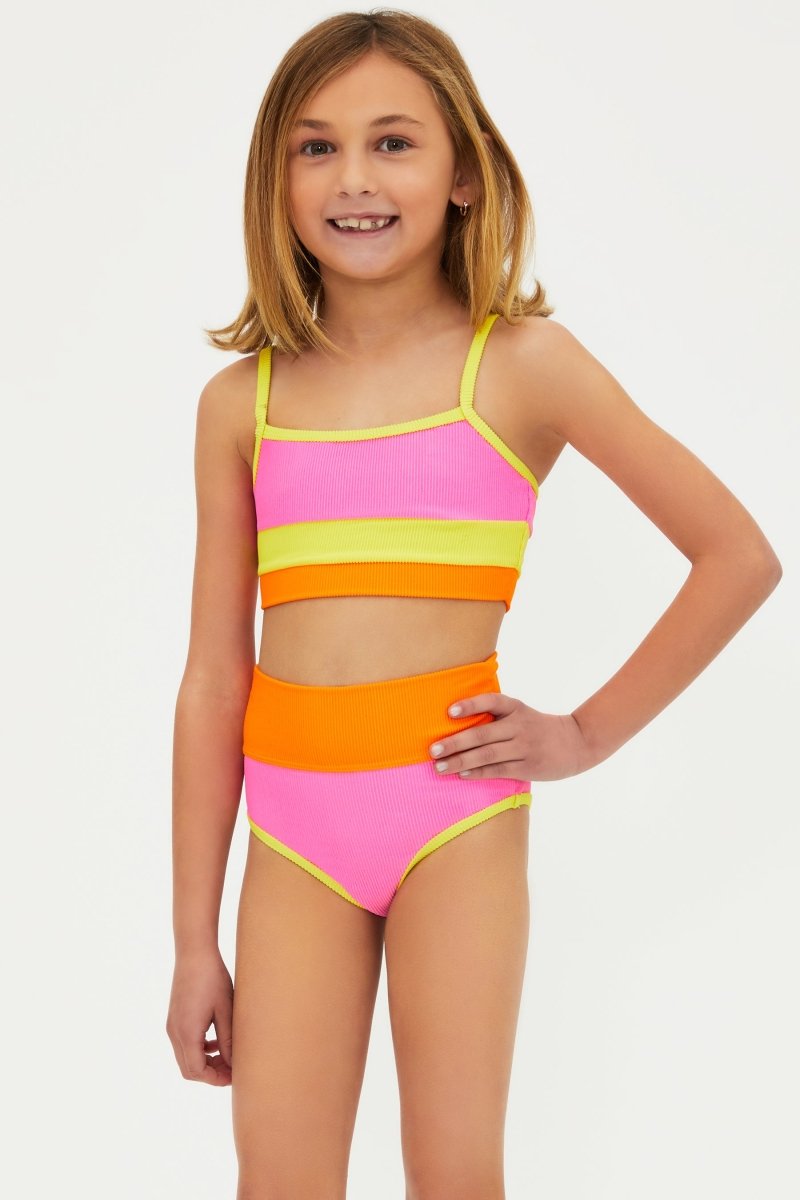 SOLEIL LITTLE EVA AND EMMY TWO PIECE BIKINI (PREORDER) - BEACH RIOT KIDS