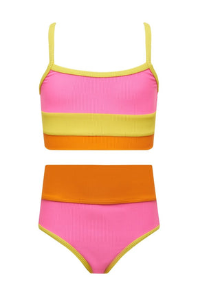 SOLEIL LITTLE EVA AND EMMY TWO PIECE BIKINI (PREORDER) - BEACH RIOT KIDS