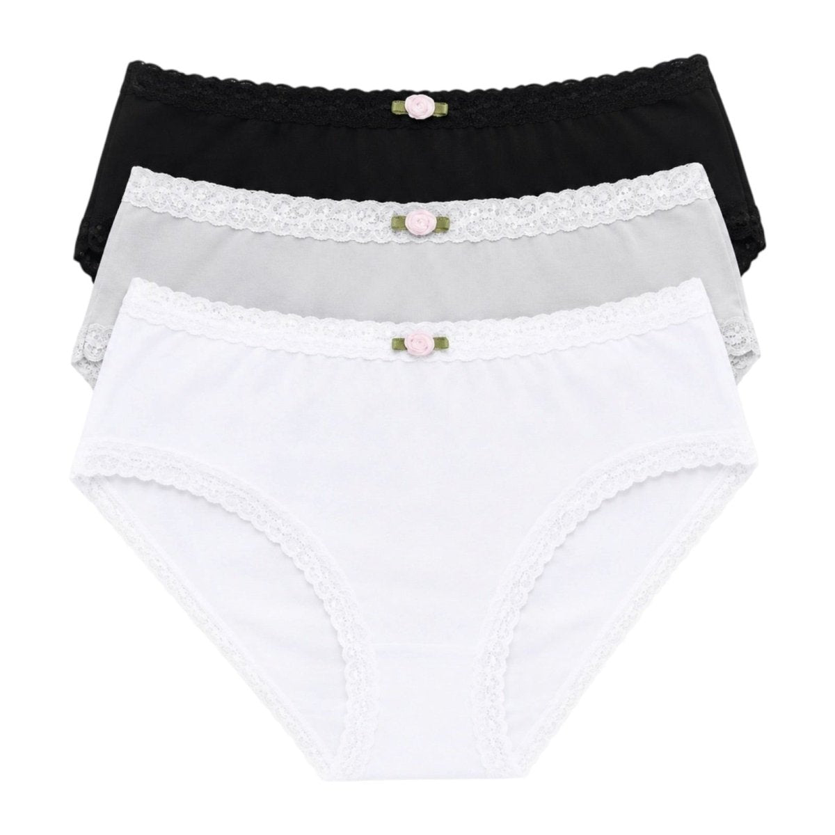 SOLID 3 PACK PANTIES (PREORDER) - ESME