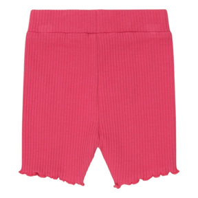 SOLID RIB BIKE SHORTS - HUXBABY