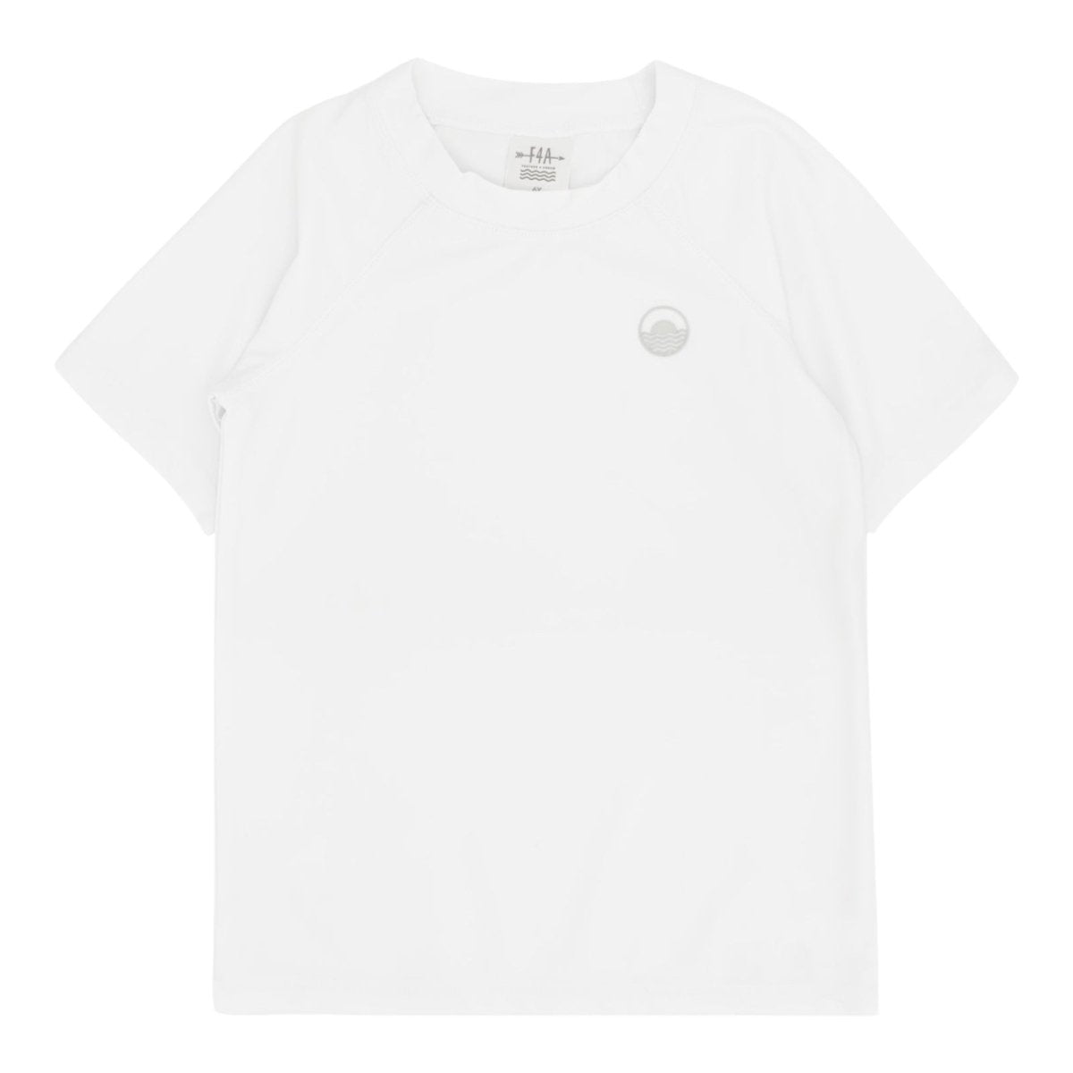 SOLID SHORT SLEEVE RASHGUARD - FEATHER 4 ARROW