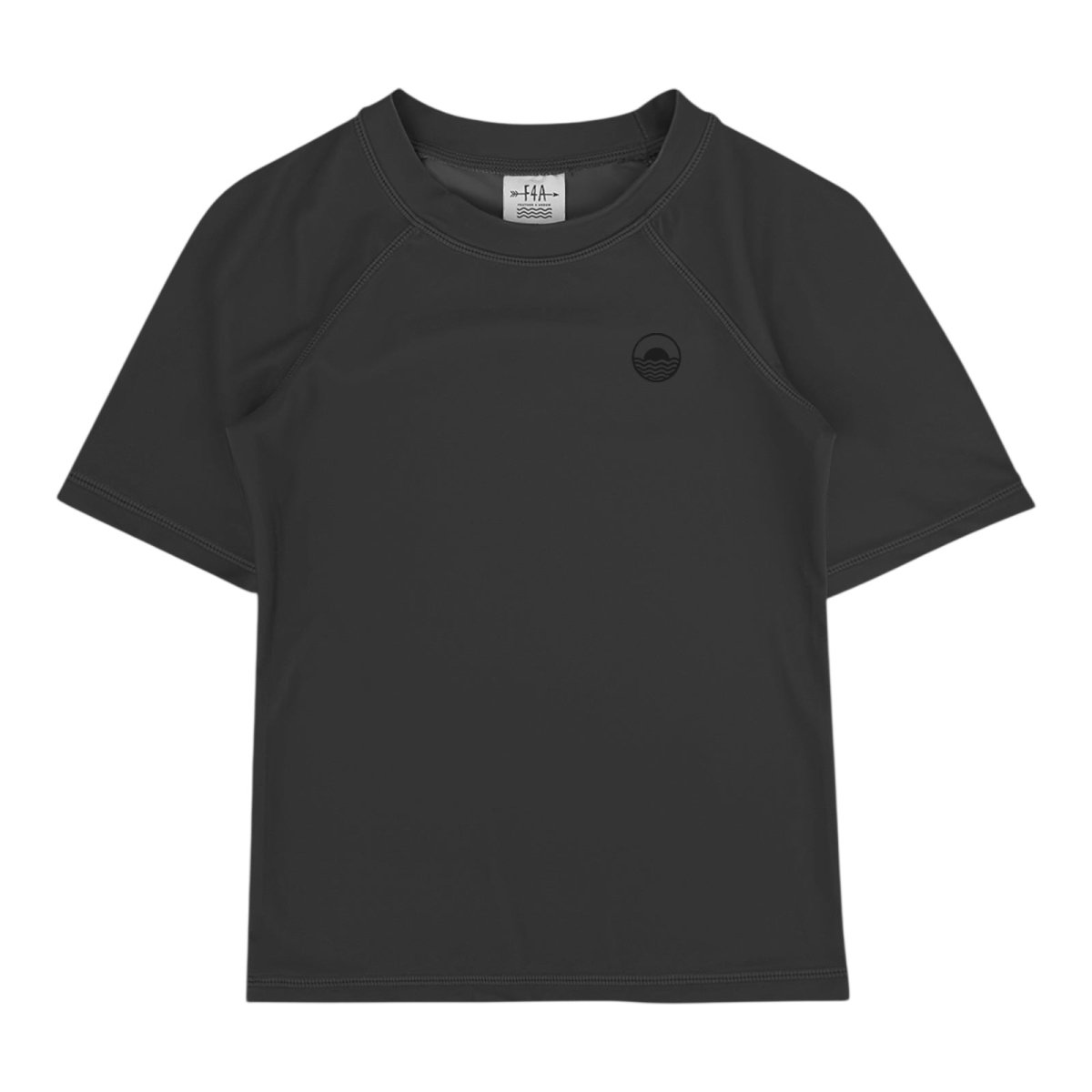 SOLID SHORT SLEEVE RASHGUARD - FEATHER 4 ARROW