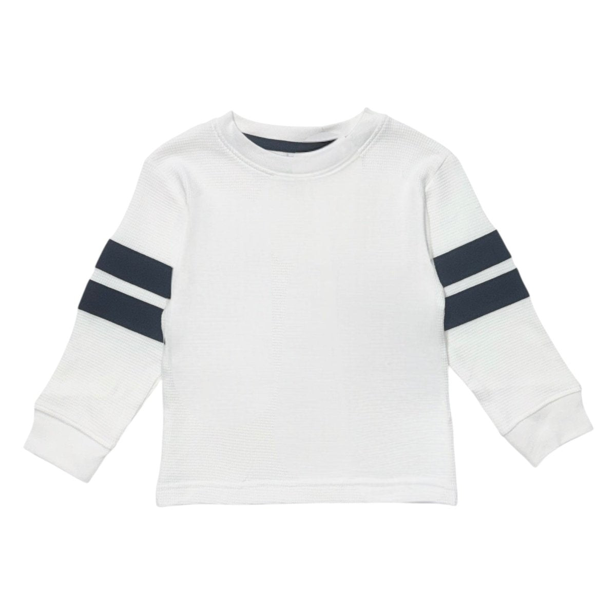 SOLID STRIPE LONG SLEEVE TSHIRT - LONG SLEEVE TOPS