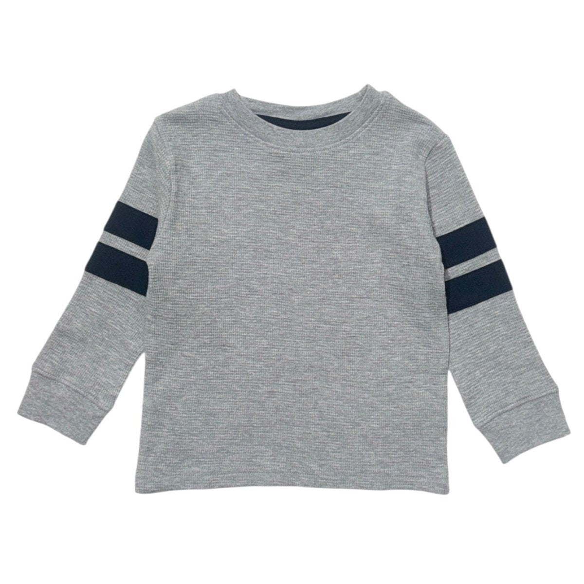 SOLID STRIPE LONG SLEEVE TSHIRT - MISH MISH