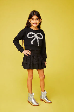 SOPHIE BOW SWEATER - SWEATERS