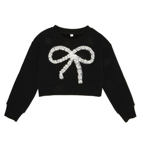 SOPHIE BOW SWEATER - SWEATERS