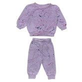 SPLATTER SWEATSHIRT AND SWEATPANTS SET - CALIFORNIAN VINTAGE
