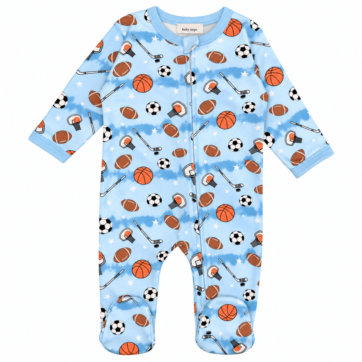 SPORTS FOOTIES - BABY STEPS