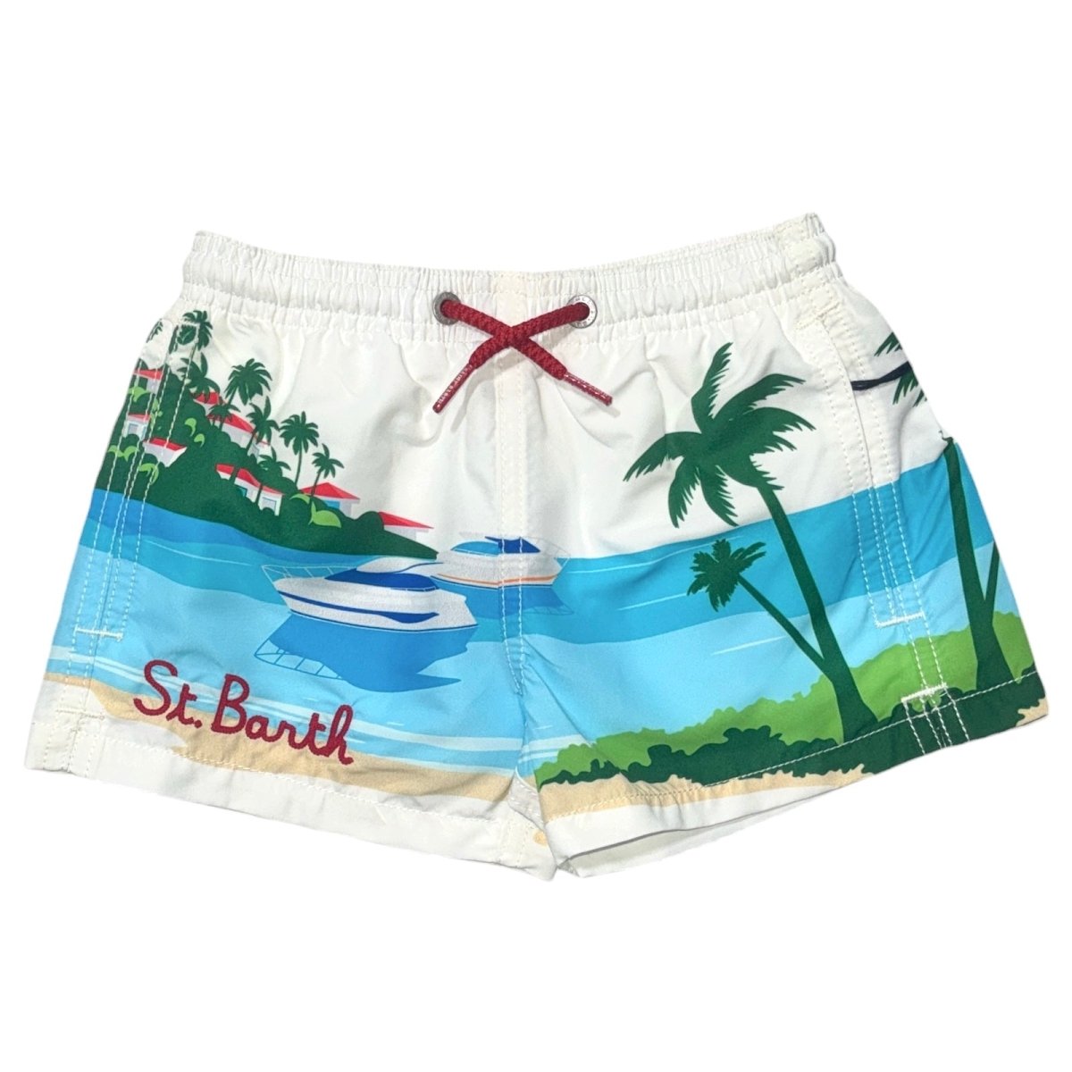 ST BARTH HAITI SWIM TRUNKS - MC2 SAINT BARTH KIDS
