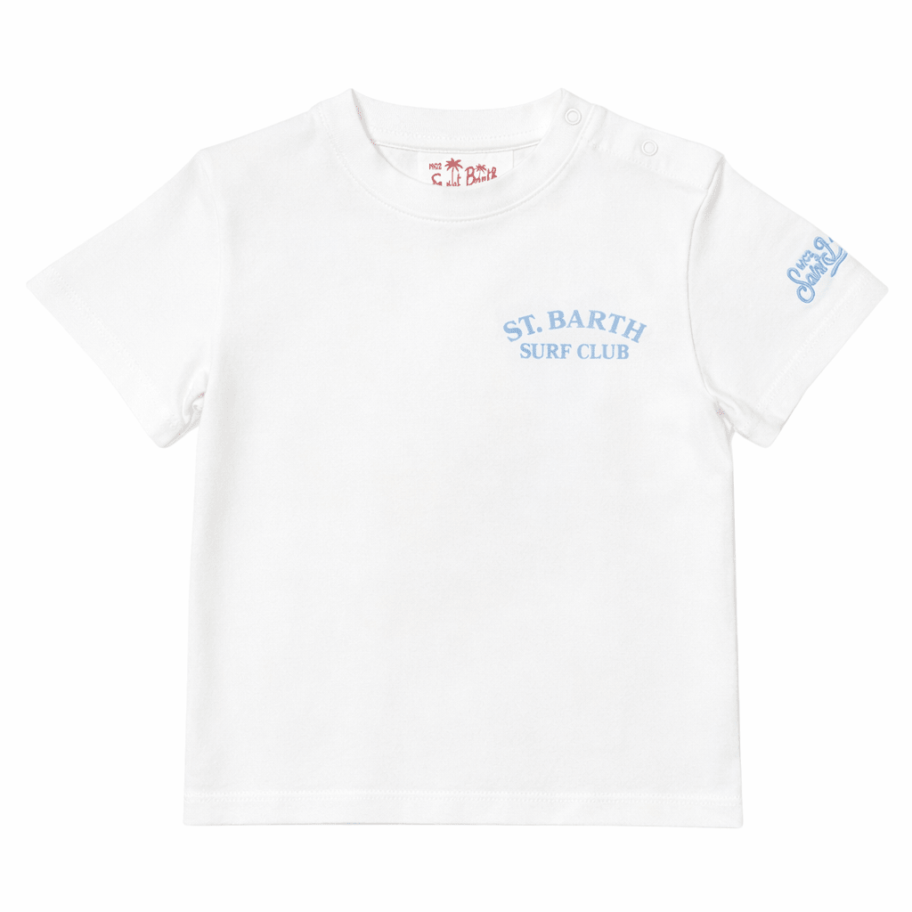 ST BARTH SURF CLUB PORTLAND TSHIRT - MC2 SAINT BARTH KIDS