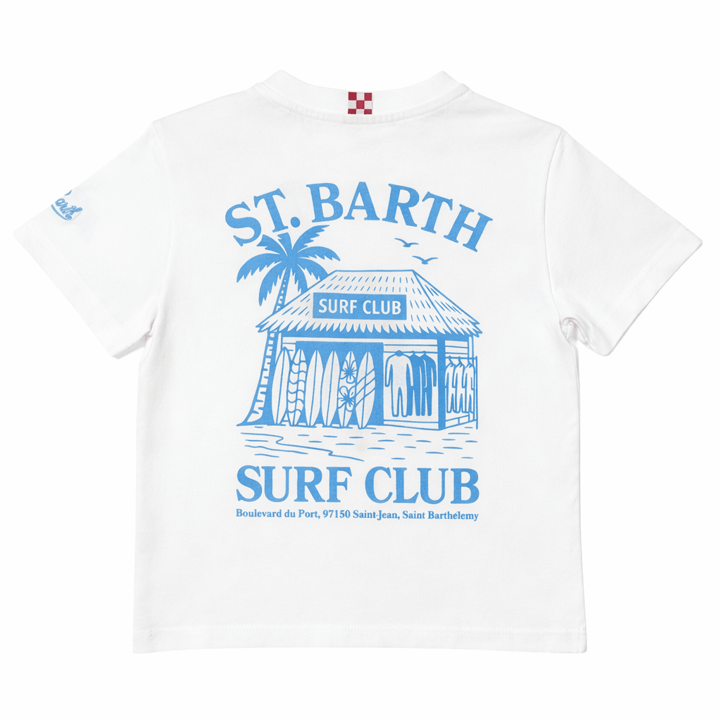 ST BARTH SURF CLUB PORTLAND TSHIRT - MC2 SAINT BARTH KIDS