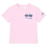 ST TROPEZ  CAR TSHIRT - MC2 SAINT BARTH KIDS - SHORT SLEEVE TOPS