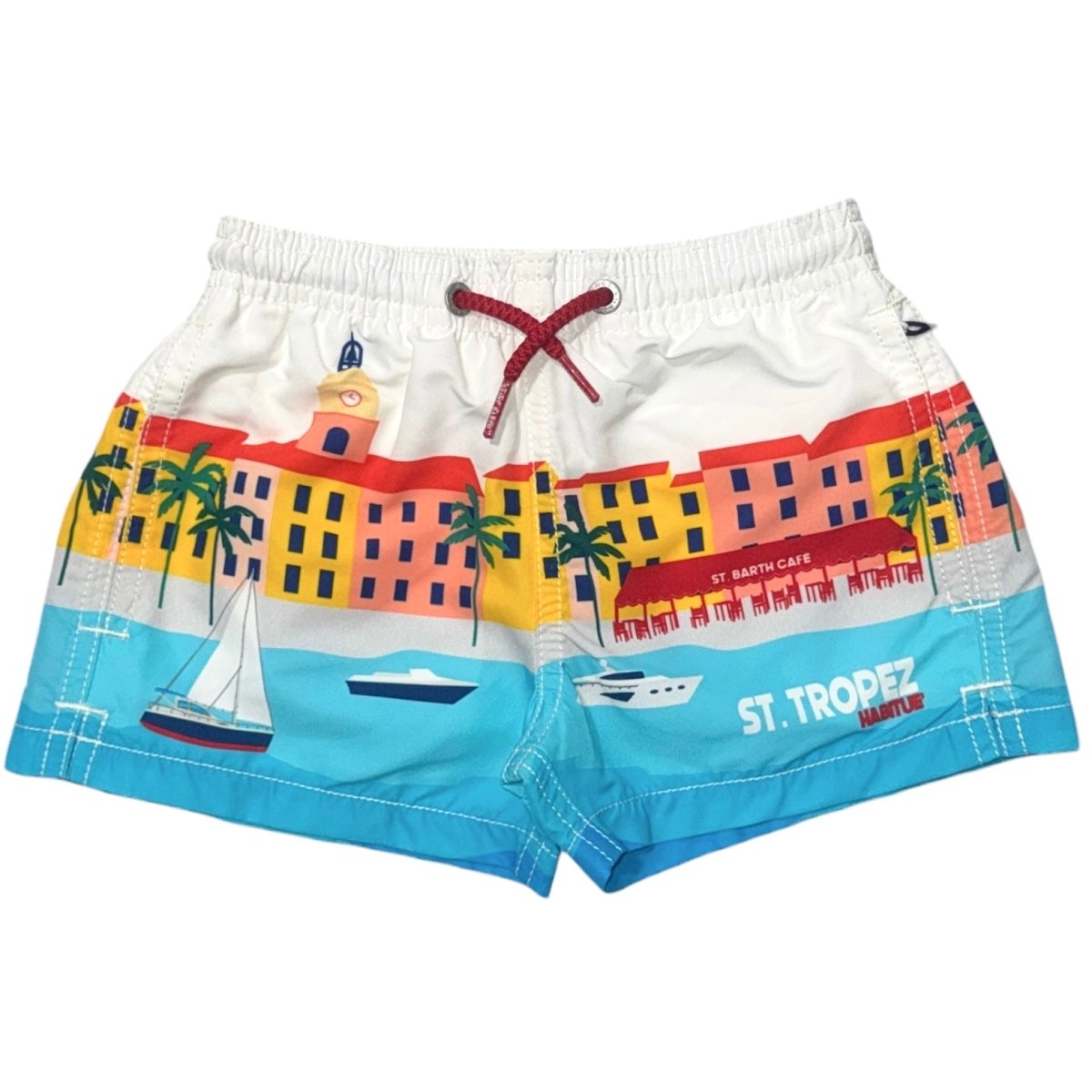 ST TROPEZ HAITI SWIM TRUNKS - MC2 SAINT BARTH KIDS