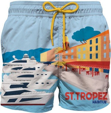 ST TROPEZ SWIM TRUNKS (PREORDER) - MC2 SAINT BARTH KIDS