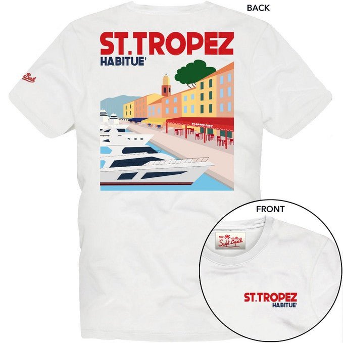 ST TROPEZ TSHIRT - MC2 SAINT BARTH KIDS