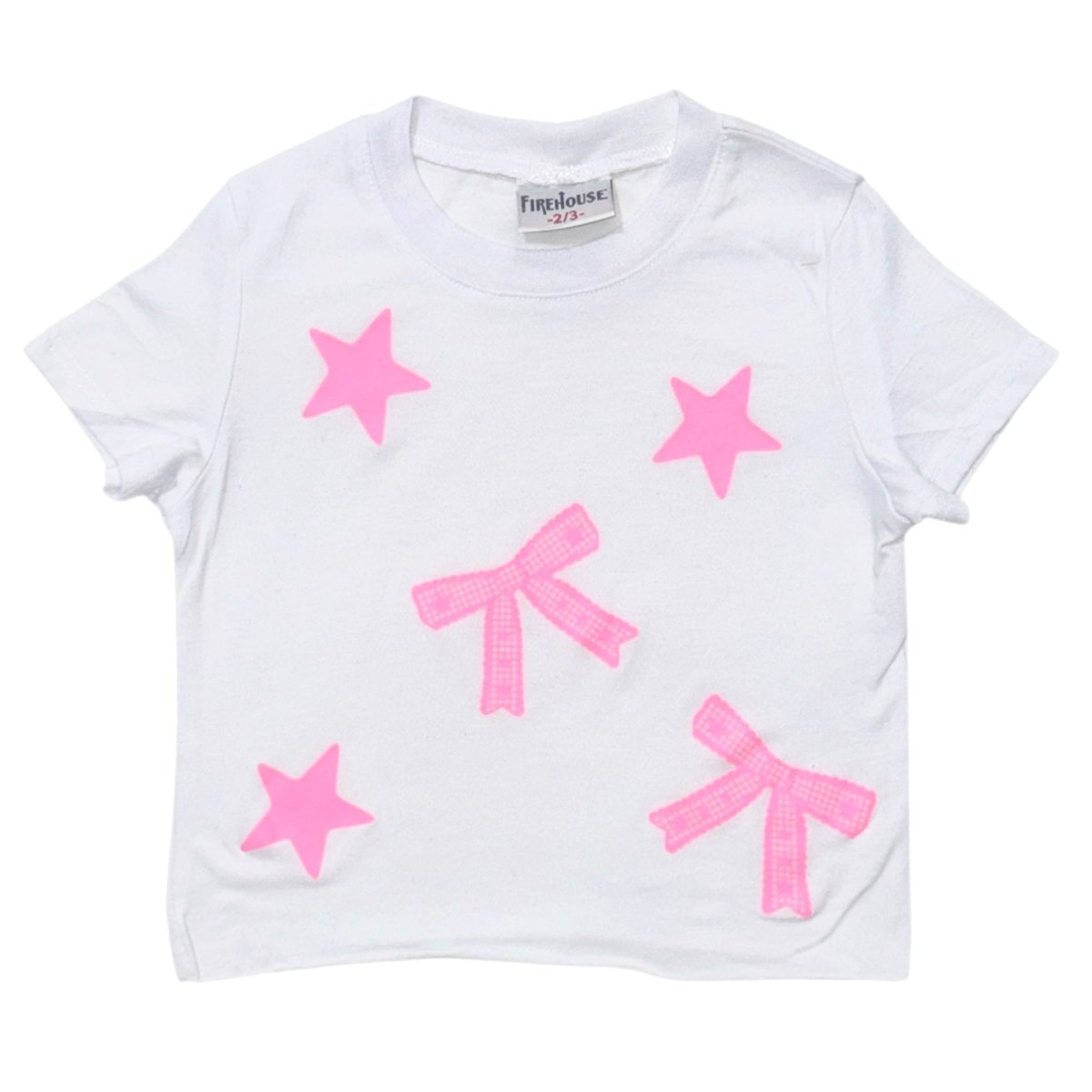 STAR BOWS TSHIRT - FIREHOUSE