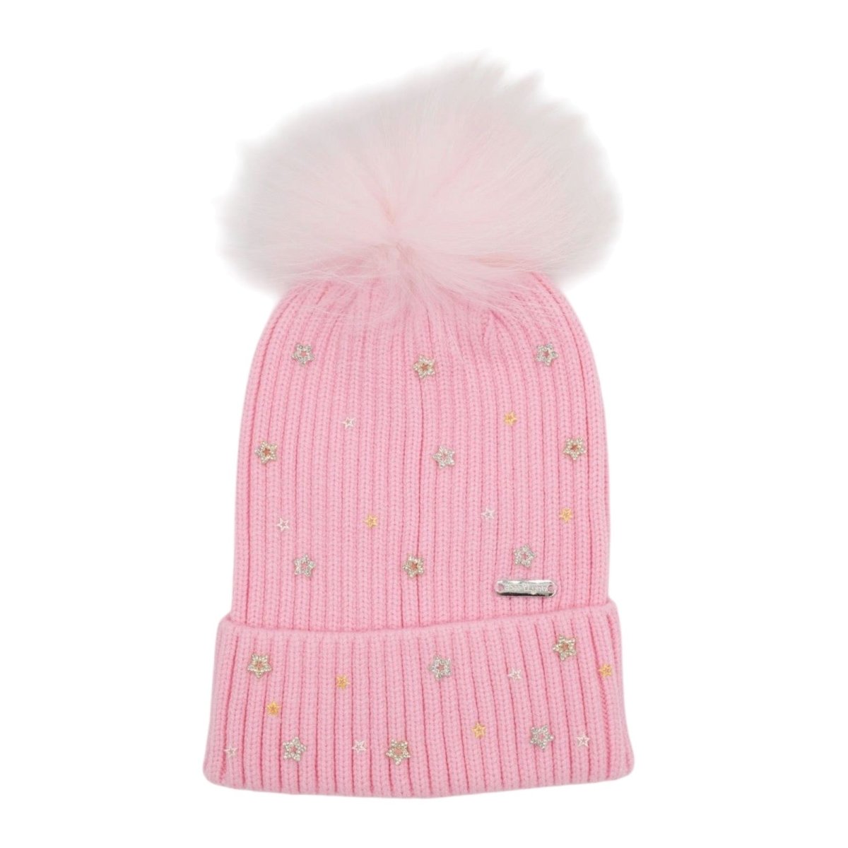 STAR CHARMS POM POM BEANIE (PREORDER) - BARI LYNN