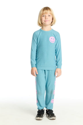 STAR EYED SMILEY FACE SWEATPANTS - SWEATPANTS