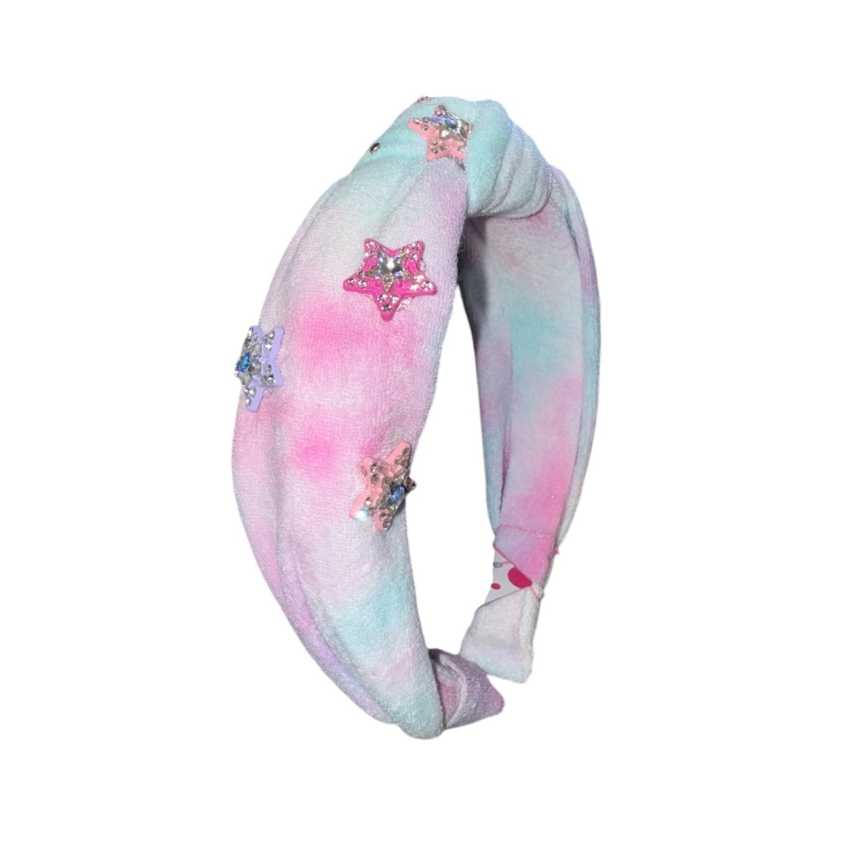 STAR TIE DYE TERRY HEADBAND - BARI LYNN