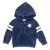 STAR ZIP UP HOODIE - HOODIES