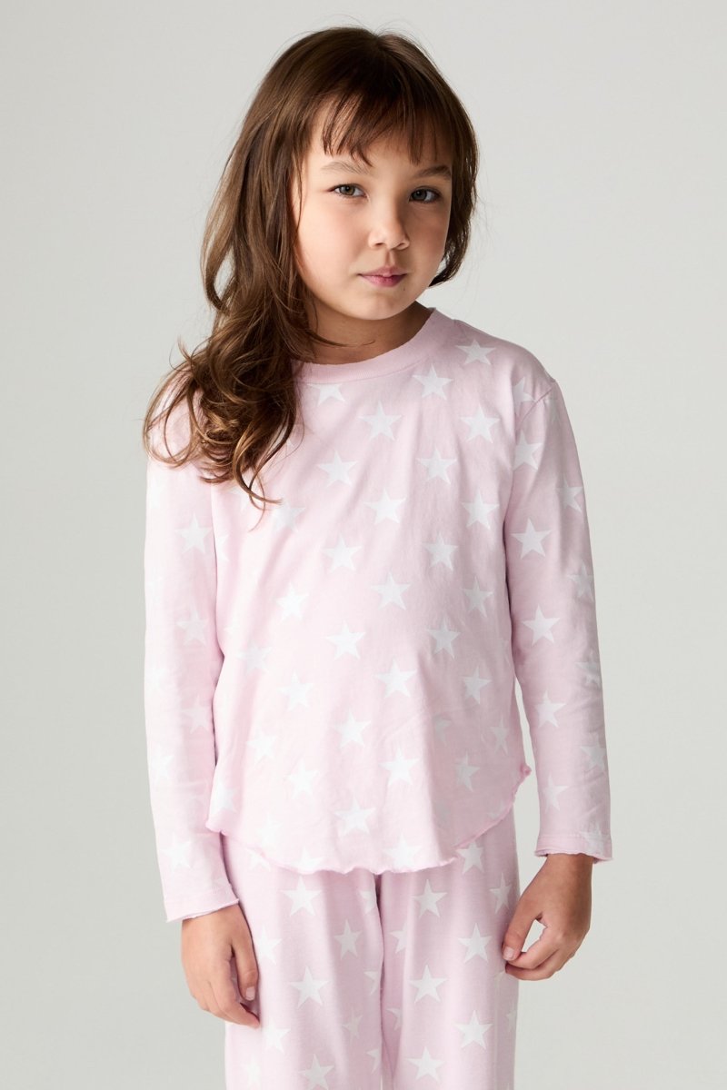 STARS LONG SLEEVE TSHIRT (PREORDER) - CHASER KIDS