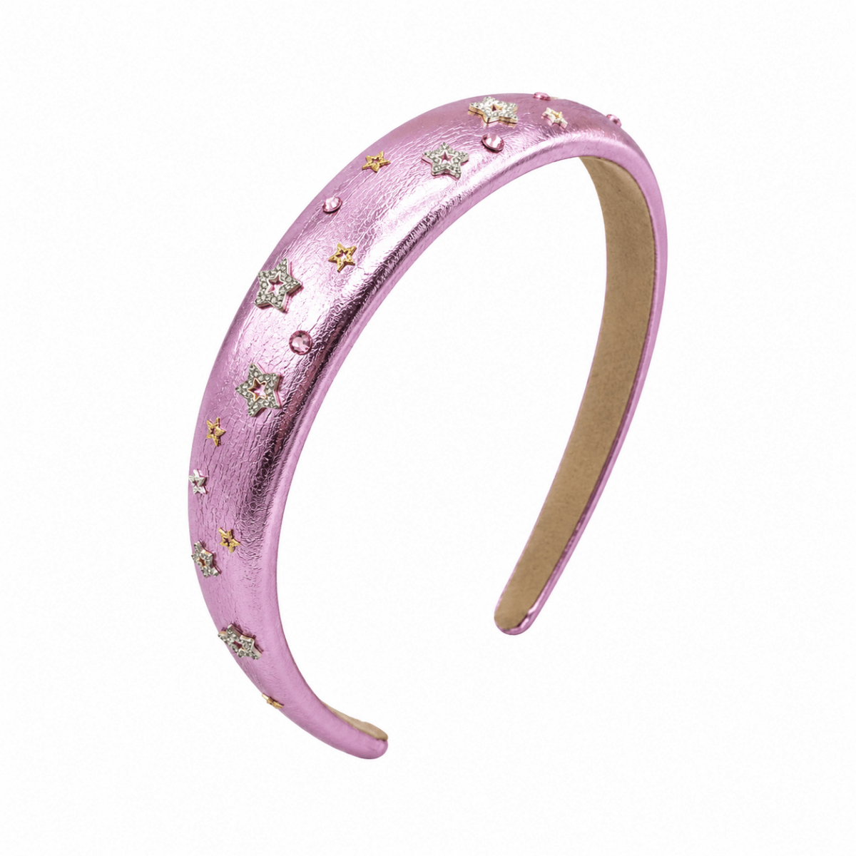 STARS METALLIC HEADBAND - BARI LYNN