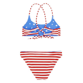 STARS & STRIPES REVERSIBLE TWO PIECE BIKINI - FEATHER 4 ARROW