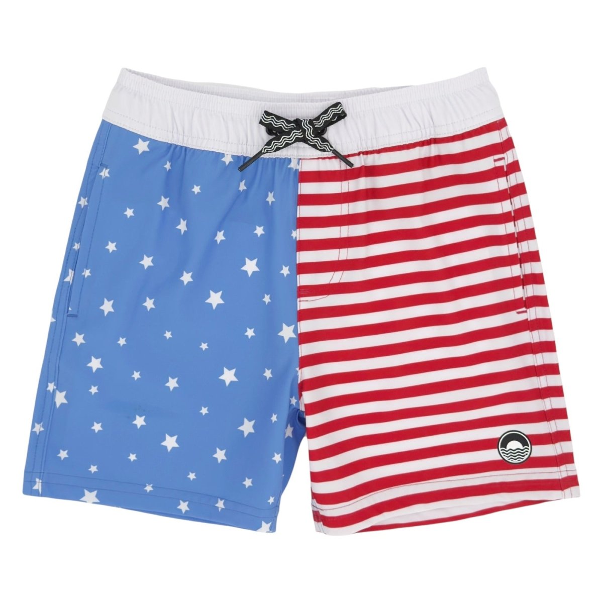 STARS & STRIPES SWIM TRUNKS - FEATHER 4 ARROW