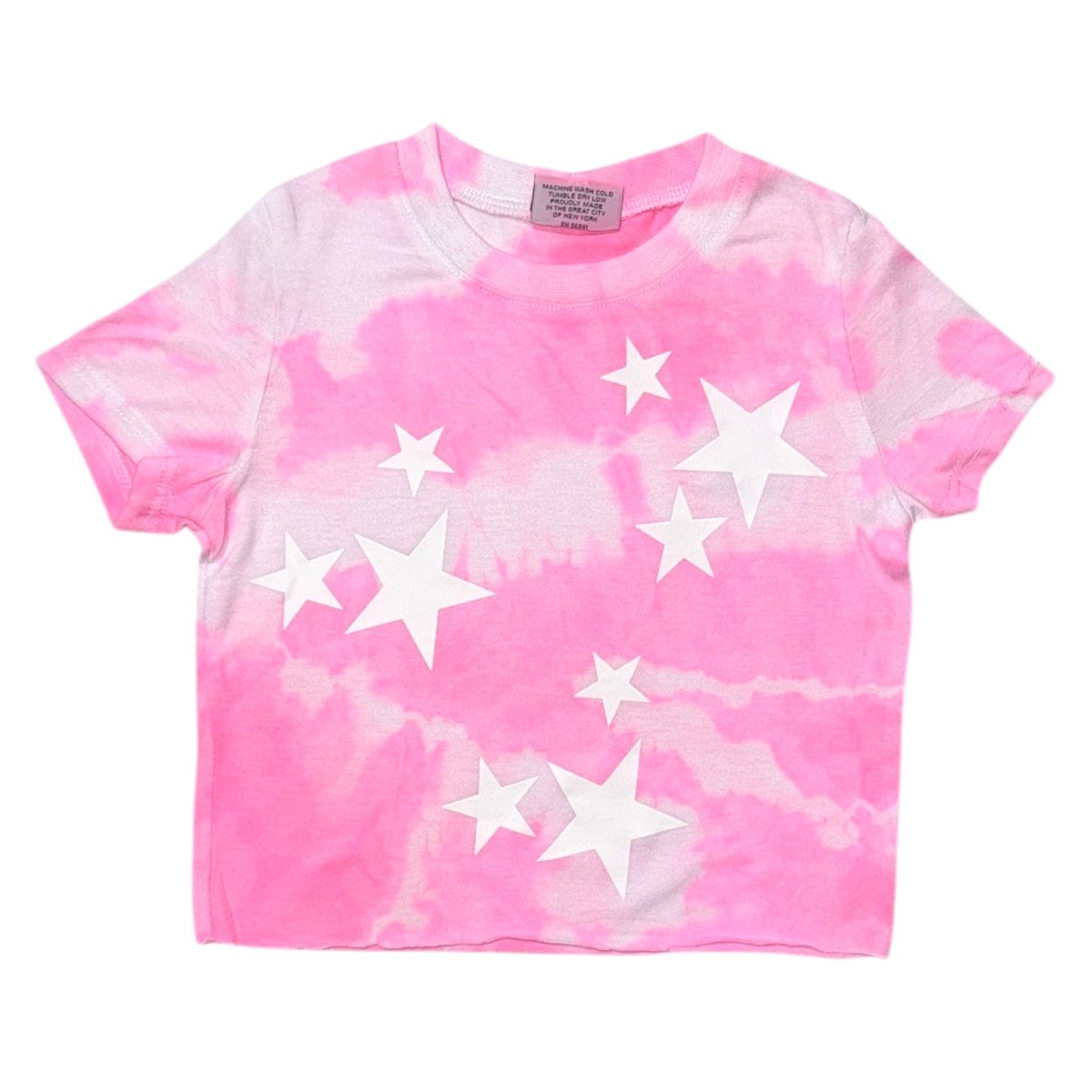 STARS TIE DYE TSHIRT - SHORT SLEEVE TOPS