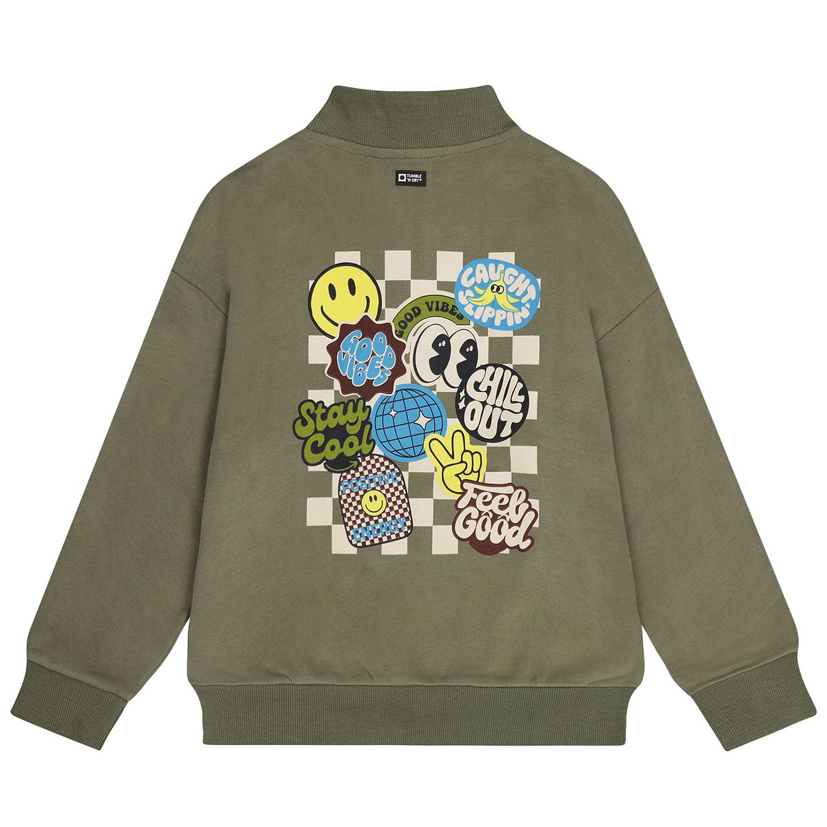 STAY COOL ICONS HALF ZIP SWEATSHIRT (PREORDER) - TUMBLE 'N DRY